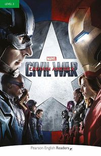 Cover image for Pearson English Readers Level 3: Marvel - Captain America - Civil War: Industrial Ecology