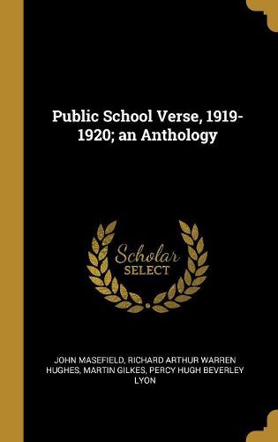 Cover image for Public School Verse, 1919-1920; an Anthology
