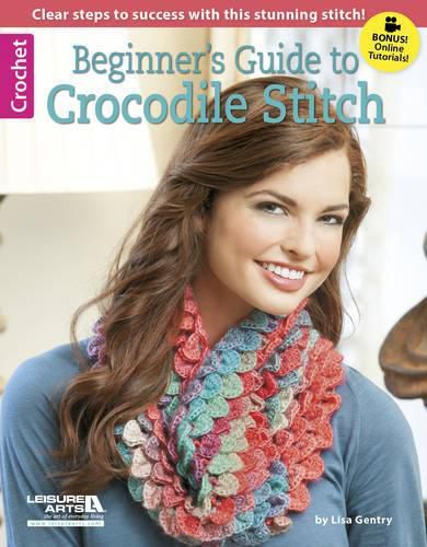Cover image for Beginner's Guide to Crocodile Stitch: Clear Steps to Success with This Stunning Stitch!