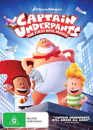 Captain Underpants The First Epic Movie Dvd