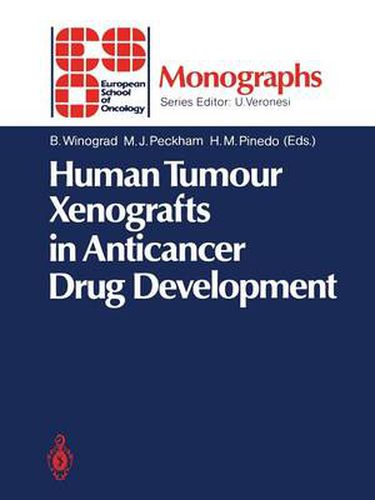 Cover image for Human Tumour Xenografts in Anticancer Drug Development