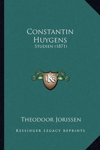 Constantin Huygens: Studien (1871)