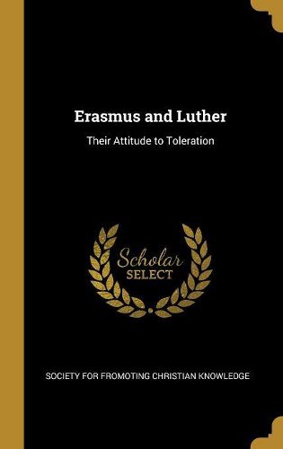 Cover image for Erasmus and Luther