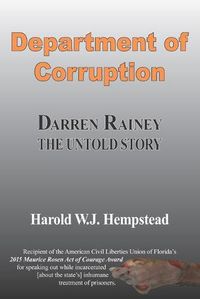 Cover image for Department of Corruption: Darren Rainey The Untold Story