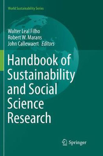 Cover image for Handbook of Sustainability and Social Science Research