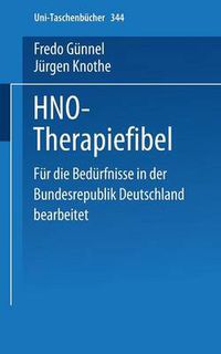 Cover image for HNO-Therapiefibel