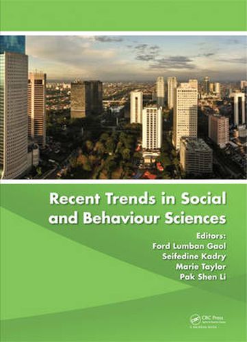 Cover image for Recent Trends in Social and Behaviour Sciences: Proceedings of the International Congress on Interdisciplinary Behaviour and Social Sciences 2013