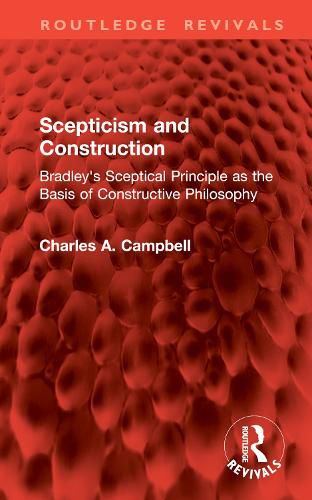 Cover image for Scepticism and Construction