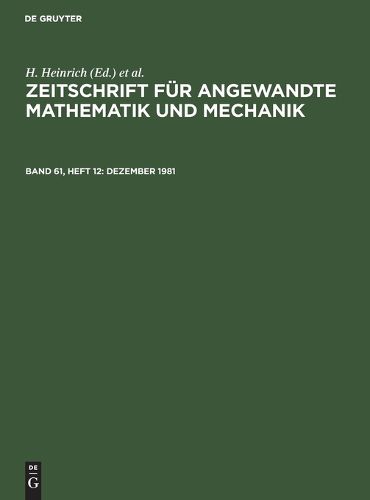 Cover image for Dezember 1981