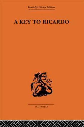 Cover image for A Key to Ricardo