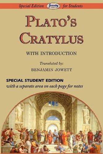 Cover image for Cratylus (Special Edition for Students)