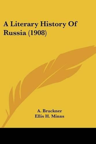 Cover image for A Literary History of Russia (1908)