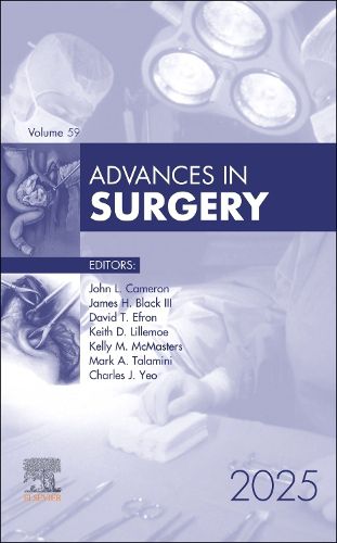 Cover image for Advances in Surgery, 2025: Volume 59-1