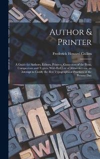 Cover image for Author & Printer