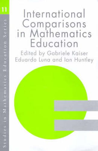Cover image for International Comparisons in Mathematics Education