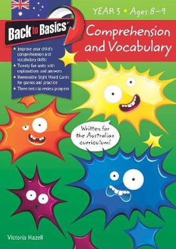 Cover image for Back to Basics - Comprehension and Vocabulary Year 3