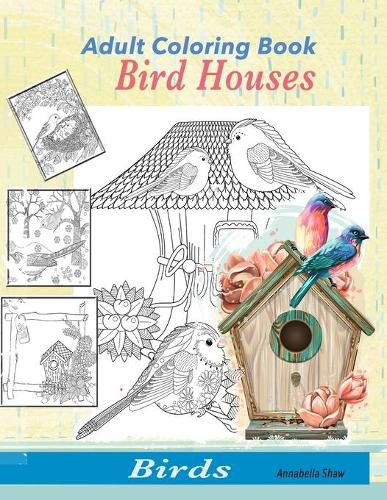 Cover image for Birds Adult Coloring Book: Bird Coloring Books