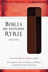 Cover image for Biblia/Estudio/Ryrie Amp-Marron Duo Ind