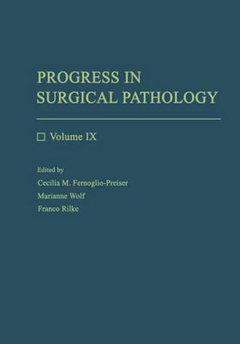 Cover image for Progress in Surgical Pathology: Volume IX