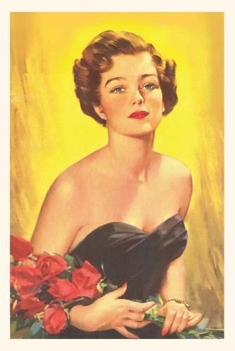 Cover image for Vintage Journal Beauty Queen with Roses