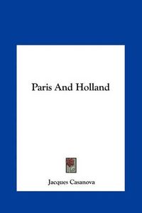 Cover image for Paris and Holland