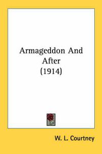 Cover image for Armageddon and After (1914)