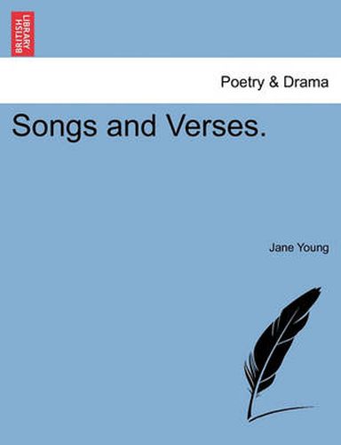 Cover image for Songs and Verses.