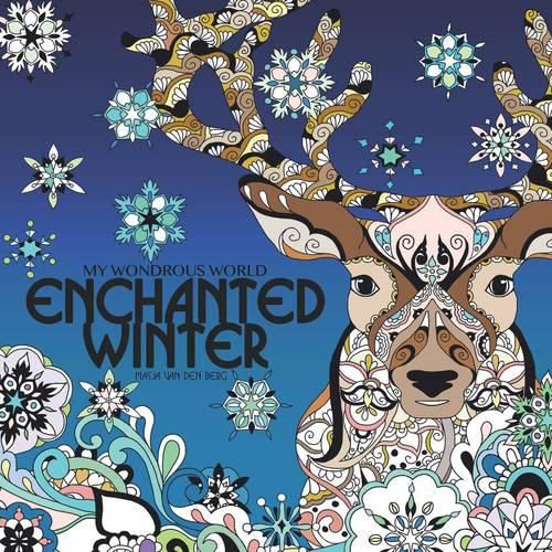 Cover image for My Wondrous World: Enchanted Winter Adult Coloring Book