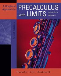 Cover image for Graphical Approach to Precalculus with Limits: A Unit Circle Approach Value Package (Includes Mymathlab for Webct Student Access Kit)