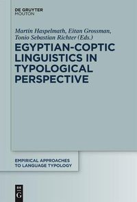 Cover image for Egyptian-Coptic Linguistics in Typological Perspective