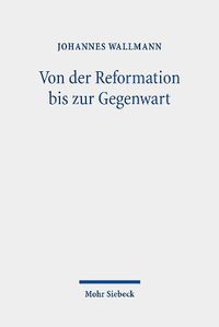 Cover image for Von der Reformation bis zur Gegenwart: Gesammelte Aufsatze IV