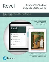 Cover image for Revel for Discovering the Humanities -- Combo Access Card