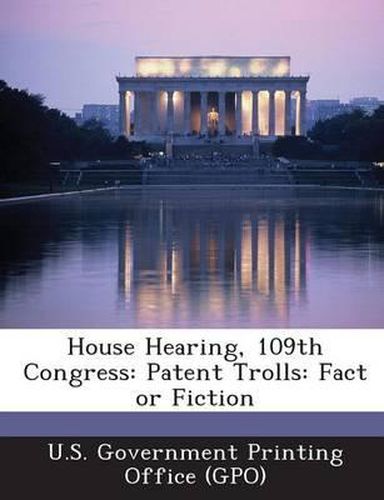 Cover image for House Hearing, 109th Congress