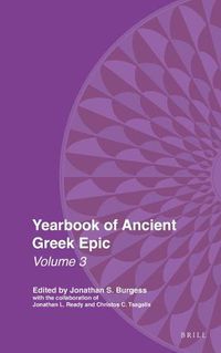 Cover image for Yearbook of Ancient Greek Epic: Volume 3