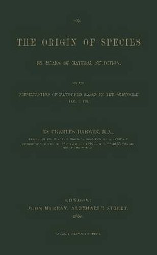 Cover image for On the Origin of Species