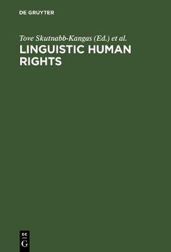 Cover image for Linguistic Human Rights: Overcoming Linguistic Discrimination