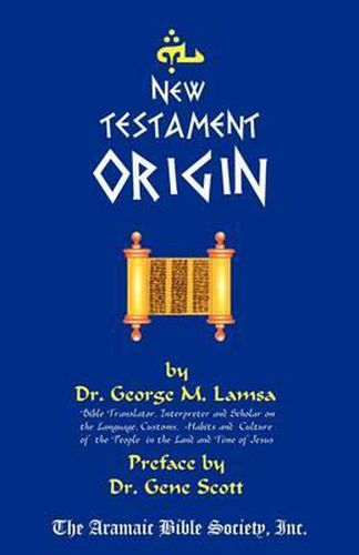 Cover image for New Testament Origin