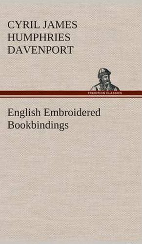 English Embroidered Bookbindings