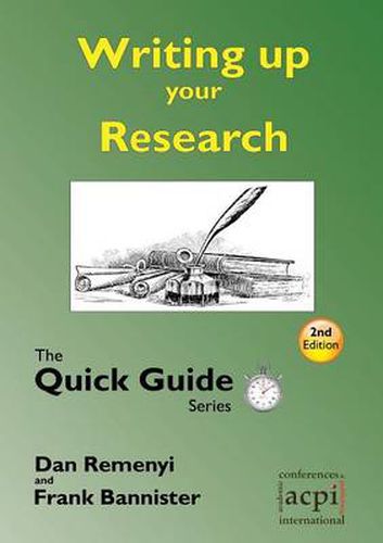 Writing Up Your Research: Quick Guide