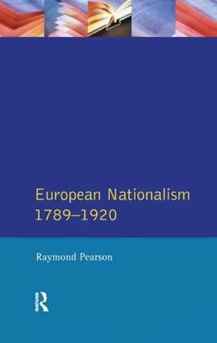 Cover image for The Longman Companion to European Nationalism 1789-1920