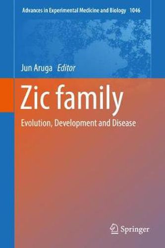 Cover image for Zic family: Evolution, Development and Disease