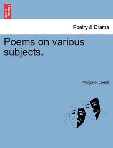 Cover image for Poems on Various Subjects.