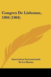 Cover image for Congres de Lisbonne, 1904 (1904)