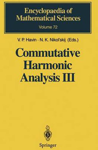 Cover image for Commutative Harmonic Analysis: Generalized Functions, Applications