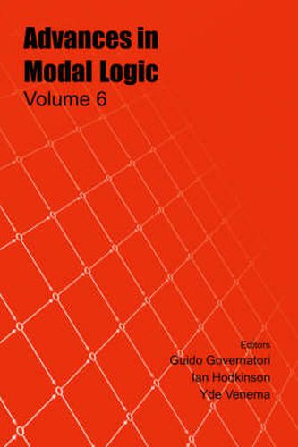 Cover image for Advances in Modal Logic