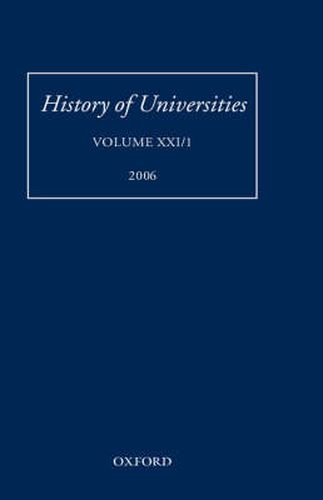 Cover image for History of Universities