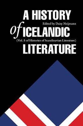 Cover image for A History of Icelandic Literature