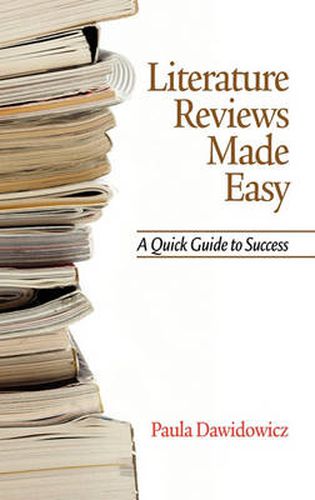 Cover image for Literature Reviews Made Easy: A Quick Guide to Success