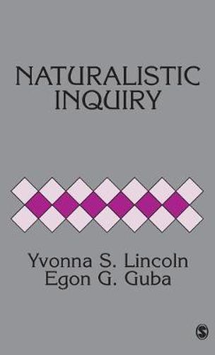 Cover image for Naturalistic Inquiry