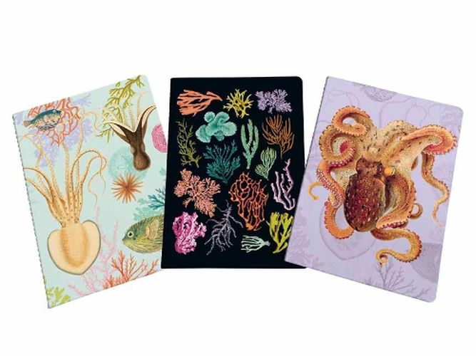 Art of Nature: Under the Sea Sewn Notebook Collection